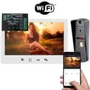 Комплект модуль сопряжения ЛУЧ БМ + Домофон AURA White Wi-FI-KIT (310br) Full HD 7 дюймов), /в квартиру /в подъезд /для частного дома