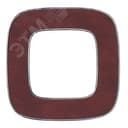 Valena ALLURE Рамка 1 пост Кожа универсальная