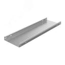 Универсальный лоток неперфорированный 50х50х3000, толщина 1,0 мм, Сендзимир цинк