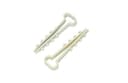 Дюбель-хомут 5-10 для плоского кабеля бел. (уп.100 шт) PROCONNECT 07-4611
