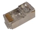 Джек компьютерный RJ45 (8P8C) кат.5E с экраном (уп.100шт) Rexant 05-1023
