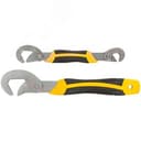 Ключи универсальные, прорезиненные ручки, 2 шт (9-22 мм, 23-32 мм) FIT