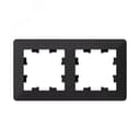 ATLASDESIGN AIR 2-постовая РАМКА, КАРБОН/дымчатый черный