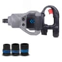 Гайковерт пневматический ударный 3/4", 2170 Нм, в комплекте 3 торцевые головки