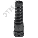 Сальник MGR 18 с гибким отводом d=5-10мм IP68 черный IEK