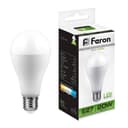 Лампа светодиодная Feron LB98 Шар E27 20W 4000K 25788