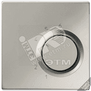 Крышка для регулятора температуры воздуха помещений алюминий JUNG