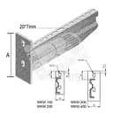Консоль для больших нагрузок, высота - 175 мм, ширина - 325 мм, кратность - 1шт, DU - Покрытие Duplex VERGOKAN