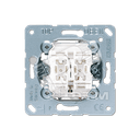 Выключатель для жалюзи 2-клавишный однополюсный (1 двигатель). Механизм. 10A 250V