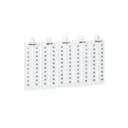 Viking Маркировка 6мм 21-30 горизонтальная 039517 Legrand Euro