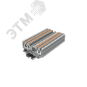 Клемма TP 2-2 проходная Push-in, сечение 2,5 мм. кв., серая