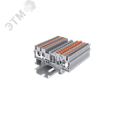 Клемма TP 1-2 с ножевым размыкателем, Push-in, сечение 2,5 мм. кв., серая SUPU