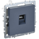 BRITE Розетка компьютерная RJ45 кат.5E РК10-БрМ маренго BR-K10-1-K35 IEK