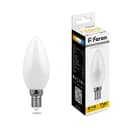 Лампа светодиодная Feron LB66 Свеча E14 7W 2700K 25785