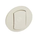 Celiane Лицевая панель одноклавишного переключателя на 2 направления 067001 IP44 слоновая кость 067821 Legrand Euro