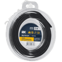 Трубка термоусадочная ТТУ нг-LS 8/4 черная (2м/упак) IEK