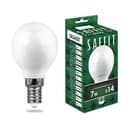 Лампа светодиодная SAFFIT SBG4507 Шарик E14 7W 4000K 55035