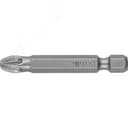 Биты "Мастер" кованые, хромомолибденовая сталь, тип хвостовика E 1/4", PZ3, 50мм, 2шт