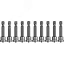 Бита "Мастер" Phillips, с ограничителем, 50 мм, тип хвостовика E 1/4", Cr-V, 10 шт в слайде