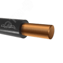 Провод силовой ПуВ 1х10 черный ТРТС однопроволочный