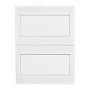 Корпус встраиваемый с белой дверью 2 ряда 26 модулей IP41 ЩРВ-М