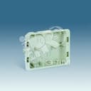 Коробка для внутреннего монтажа 2-рядной рамки с суппортами, 236х171х50,5мм