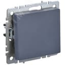 BRITE Выключатель одноклавишный самовозвратный 10А ВС10-1-4-БрМ маренго IEK