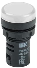 Лампа светосигнальная AD22DS d22мм 24В AC/DC бел. KARAT IEK BLS10-ADDS-024-K01
