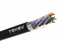 Кабель витая пара F/UTP 4х2х24AWG(0.51мм) кат.5E PE TOKOV PRO Fluke tested (м) TOKOV ELECTRIC TKP-C05-F42-5E-305-OD