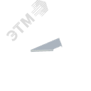 Крышка лотка монтажного углового ответвительного ЛРО.100.10.353.1.2