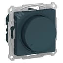 ATLASDESIGN СВЕТОРЕГУЛЯТОР (диммер) повор-нажим, LED, RC, 400Вт, мех., ИЗУМРУД