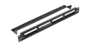 Неэкранированная патч-панель 24 порта, 19, 1U, категория 5e NIKOMAX NMC-RP24UD2-1U-BK