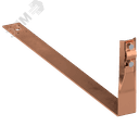 Держатель проводника круглого 6-10мм черепичная кровля L=380мм медь IEK