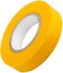 Изолента ПВХ 20 метров ширина 19мм (Желтый) ПожТехКабель PTK-Accessories