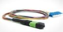 Кабель "гидра" MTP (c направляющими штырьками)-LC Hyperline FH-B9-9-MTPM12/UR-12LC/UR-1M-LSZH (FC-9-MTPM-12LC-PC-1M)