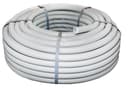 Труба гофр. ПВХ с протяжкой d50 мм (20 м) серая EKF-Plast