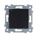 Аксиома Механизм выключателя одноклавишного скрытой установки С110-447 Антрацит 121037 Кунцево