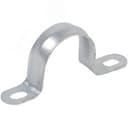Скоба металлическая двухлапковая d=21-22мм