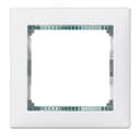 VALENA Рамка 1 пост горизонтальная белый/кристалл 694243 LEGRAND