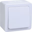 Переключатель проходной 1-кл. ОП Гермес Plus 10А IP54 ВСп20-1-0-ГПБ бел. IEK EVMP12-K01-10-54-EC