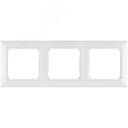 VALENA Рамка 3 поста горизонтальная белая 774453 LEGRAND