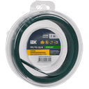 Трубка термоусадочная ТТУ нг-LS 12/6 зеленая (2м/упак) IEK