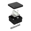 Коробка огнестойкая для о/п двухкомпонентная 60-0300-FR10.0-8 Е15-Е120 RAL9005 100х100х50 (14 шт/кор)