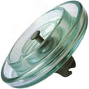 Изолятор стеклянный линейный подвесной с увеличенным вылетом ребра ПСВ 70А