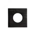 Шедель  Рамка 1 постовая (Угольно-черный)  скрытый монтаж BF4