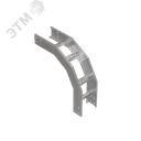 Угол лестничный вертикальный внешний 90 гр. 100х500х1,5 мм HD N LVL90-100-500-1.5 HD N КМ-профиль