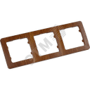 MASTER Рамка на 3 поста, дуб