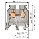 Клемма винтовая M10/10.V0 10мм.кв.