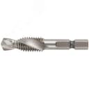 Сверло-Метчик комбинированное метрическое, быстрорежущая (HSS) сталь Р6М5, М10х1.5 мм, 26/59 мм