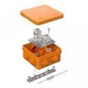 Коробка огнестойкая для о/п 40-0210-FR2.5-4-П Е15-Е120 с термопредохранителем 80х80х40 RAL2004 Промрукав (44 шт/уп) 40-0210-FR2.5-4-П